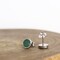 Green Stud Earrings - Malachite Earrings - Malachite Jewelry product 3